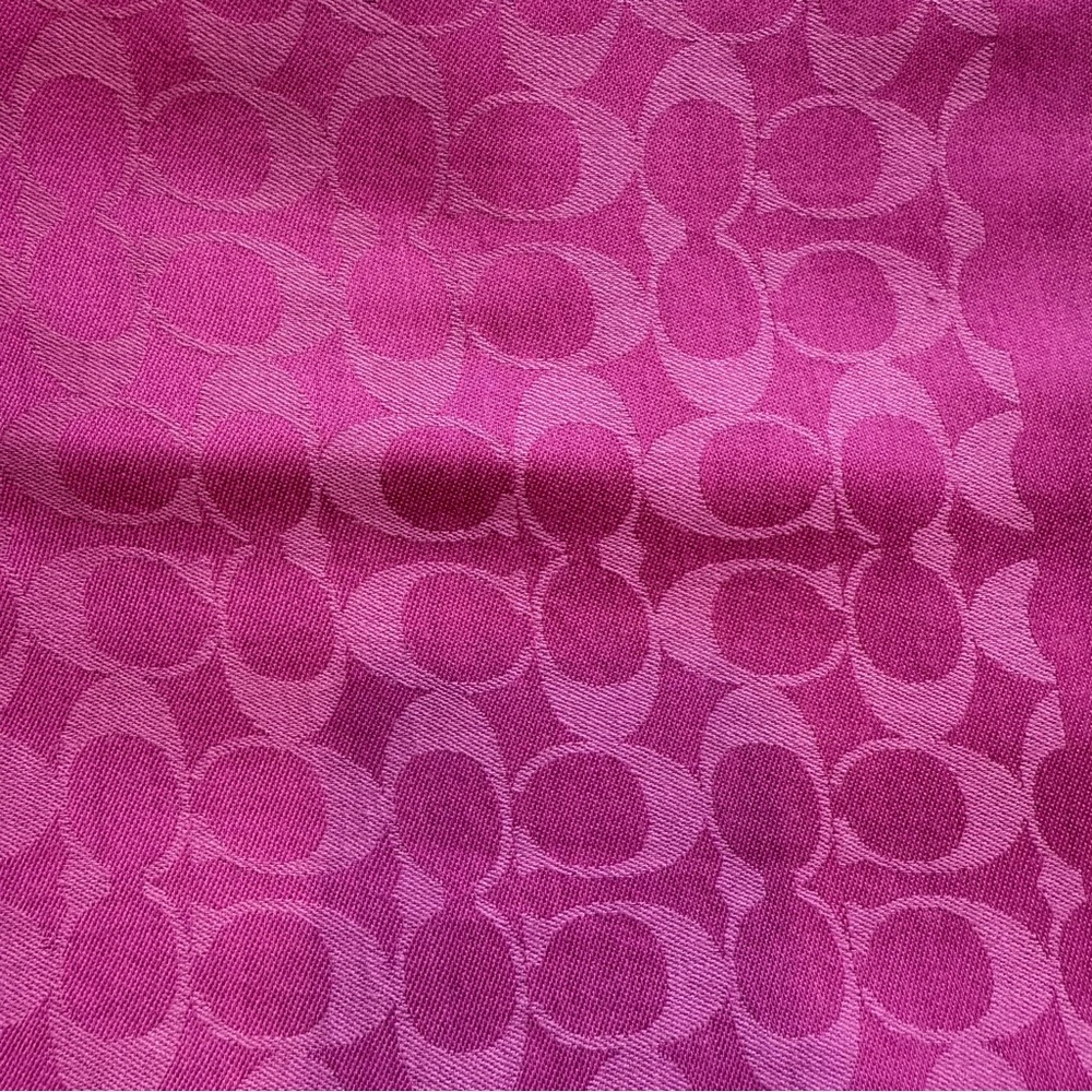 COACH Momogram WRAP Scarf - Picture 5 of 13